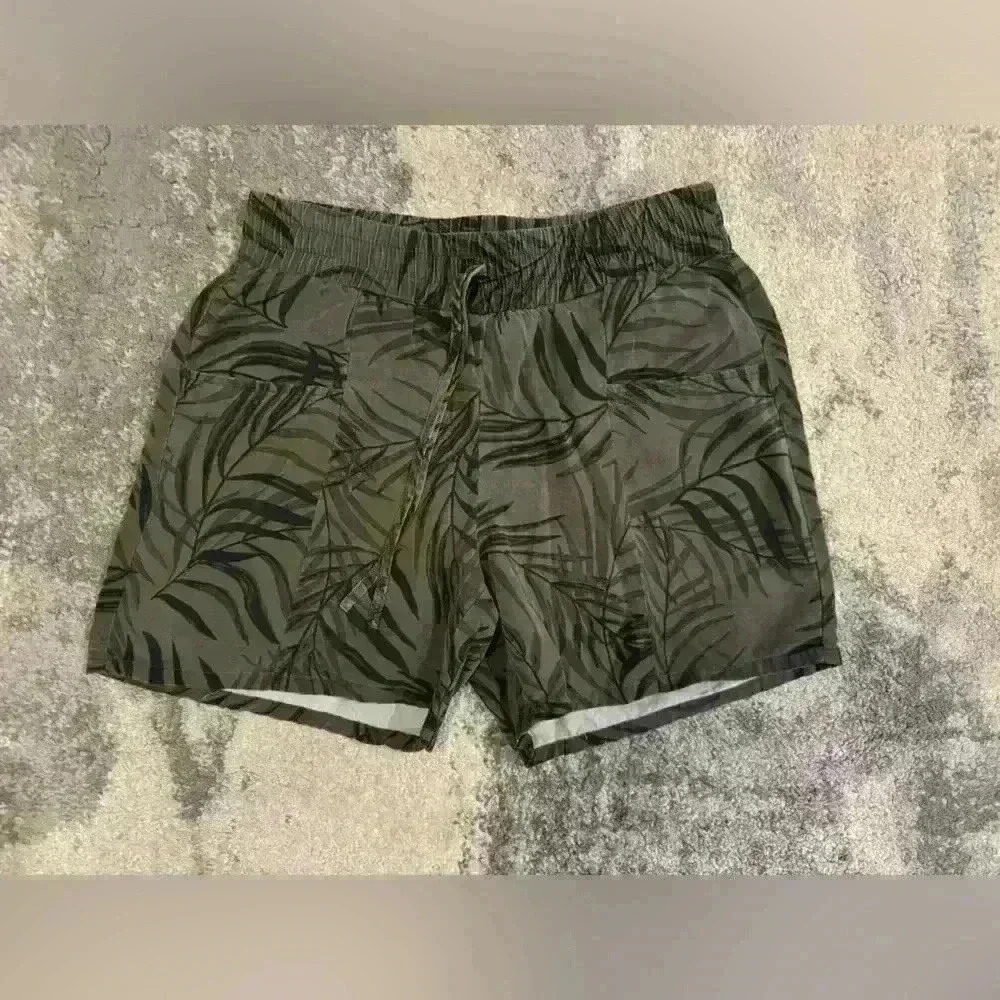Women’s Green Cato Floral Shorts
